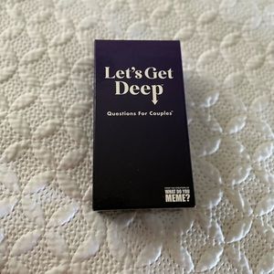 Let’s get deep card game